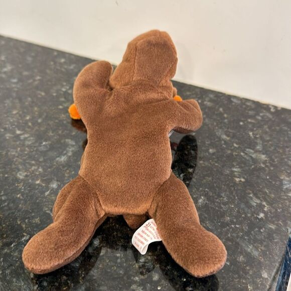 Chocolate the Moose Beanie Babies Vintage TY 1993 with Original Tags. NWT - Picture 6 of 10